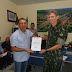 Prefeito Adamor Aires é empossado no comando da Junta do Serviço Militar do Exército do município