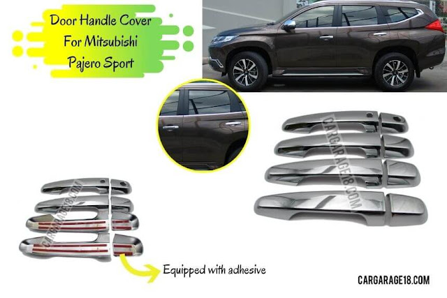 Chrome Door Handle Cover For Mitsubishi Pajero Sport