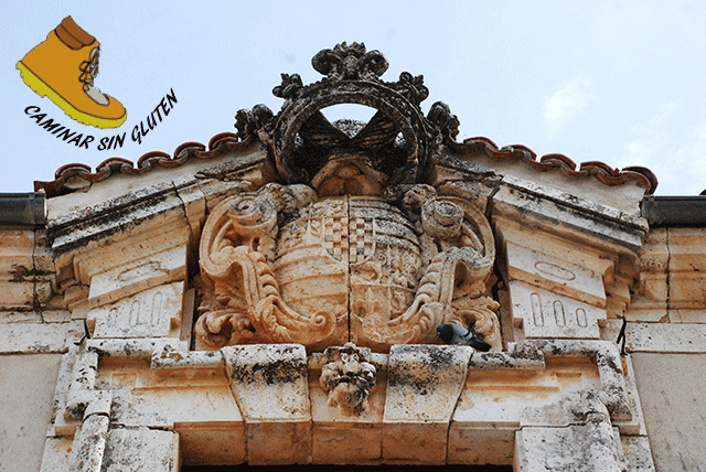 Escudo del Conde de Saceda en Nuevo Baztan Madrid