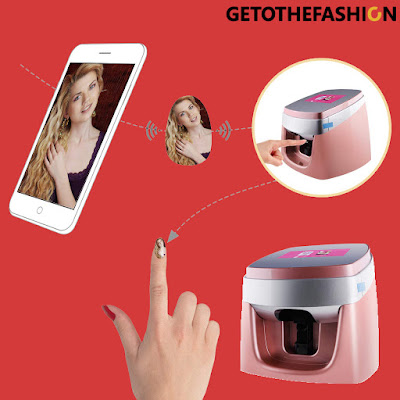 Connect Nail polish printer via wifi on Your Phone Getothefashion