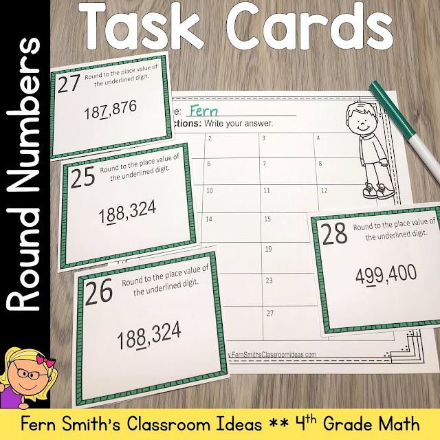 Click Here to Download the 4th Grade Go Math 1.4 Round Numbers Task Cards Only Resource Click Here to Download the 4th Grade Go Math 1.4 Round Numbers Task Cards Only Resource