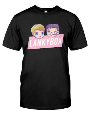 lankybox merch shop OFFICIAL HOODIE T SHIRTS UK AMAZON Sweatshirt Sweater Tank Tops. GET IT HERE