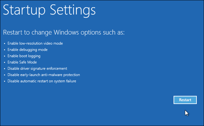 Windows 10 non si avvia dopo Ripristino configurazione di sistema