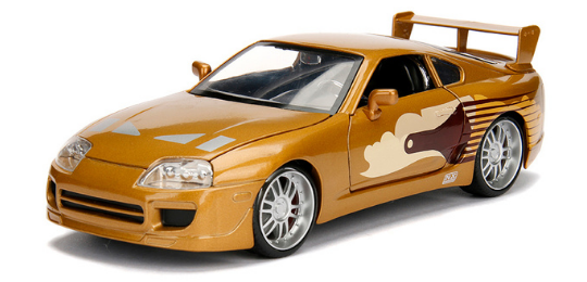 coleccion rapido y furioso, coleccion rapido y furioso jada toys, coleccion rapido y furioso 1/32, 1995 Toyota Supra