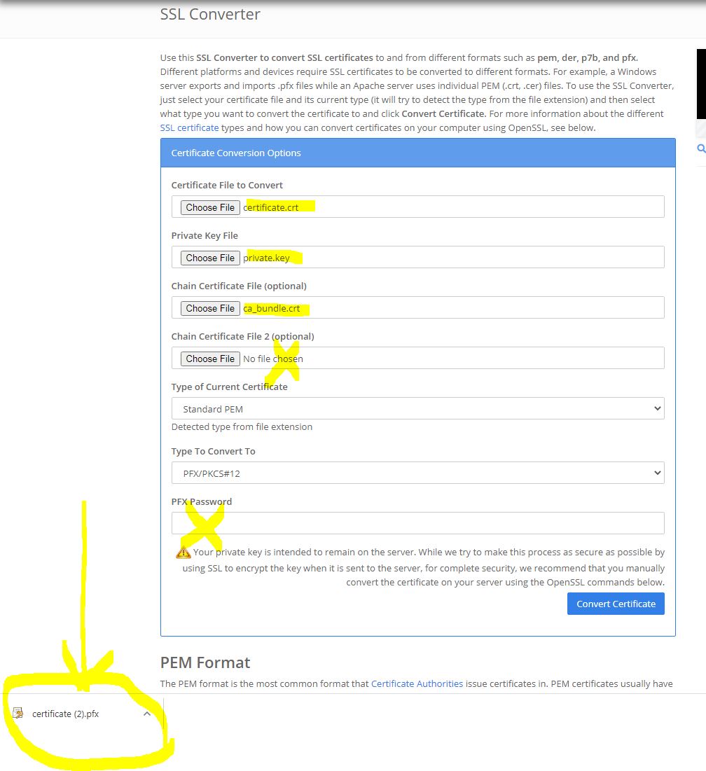 Install a SSL Certificate into Remote Desktop / Terminal Server using MMC