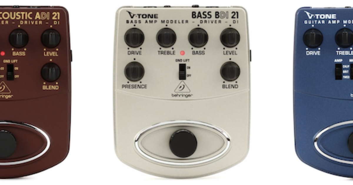 High on Technology REVIEW BEHRINGER ADI21, BDI21, GDI21, DELUXE BARGAIN DIRECT BOXES