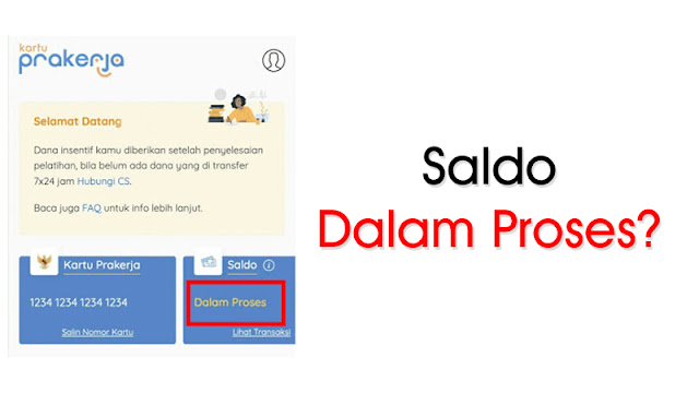 Berapa Lama Saldo Pelatihan Prakerja Akan Masuk Animblo