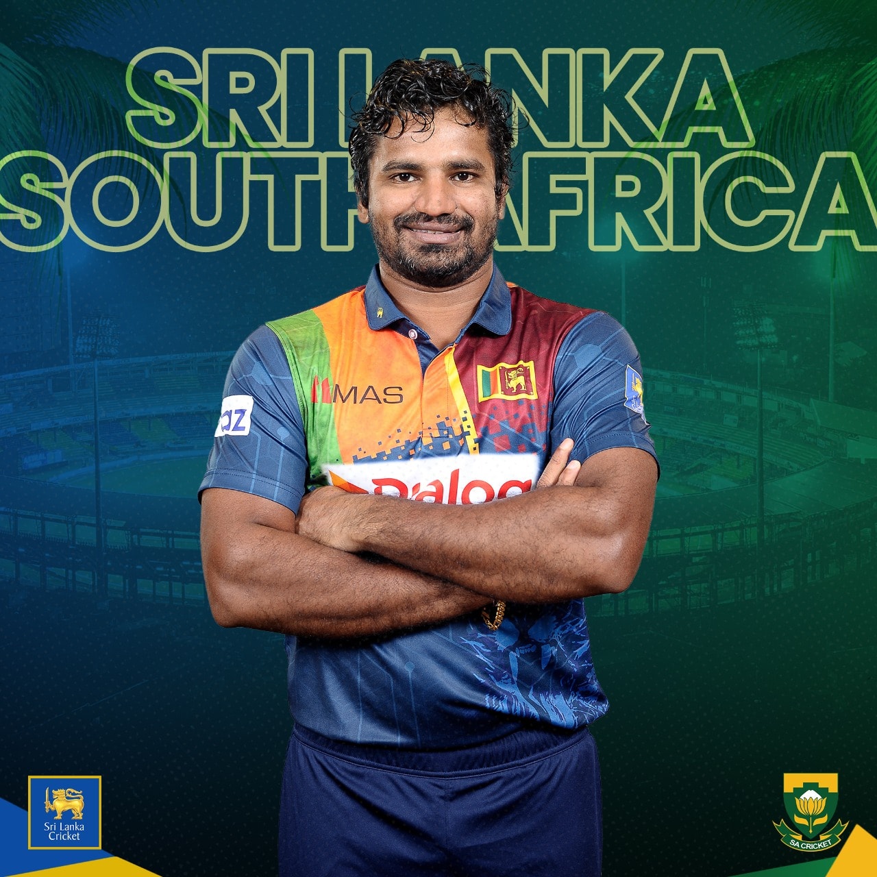Here's Srilankan squad for the T20I series vs south Africa