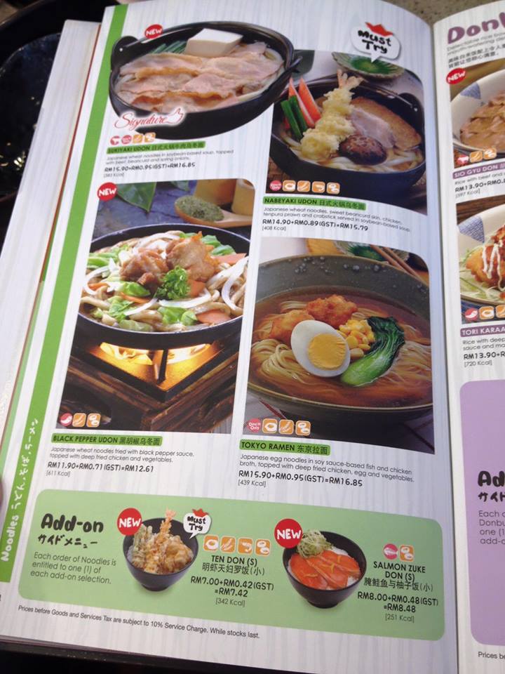 SUSHI KING Online MENU Price and Details Miri Food Sharing