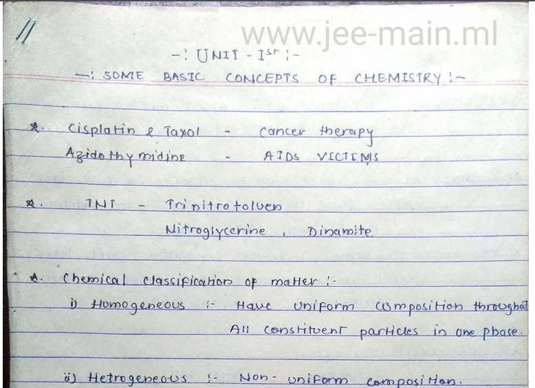 Jeenotes360 Jee Main Handwritten Revision Notes Download PDF [PDF