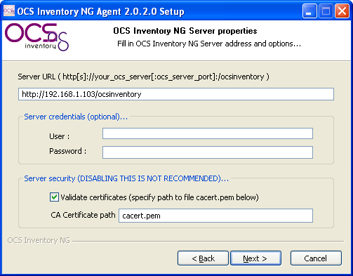 Blog do Déo: Instalando Agente OCS Manualmente (Windows e Linux)