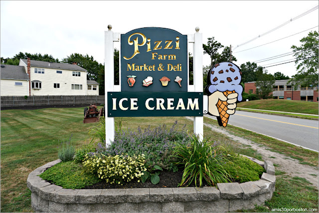 Granjas de Helados de Massachusetts: Pizzi Farm Market, Deli and Ice Cream 