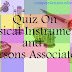 Quiz On Musical Instruments and Persons Associated (#MusicInstruments)(#GeneralAwareness)(#compete4exams)(#eduvictors)