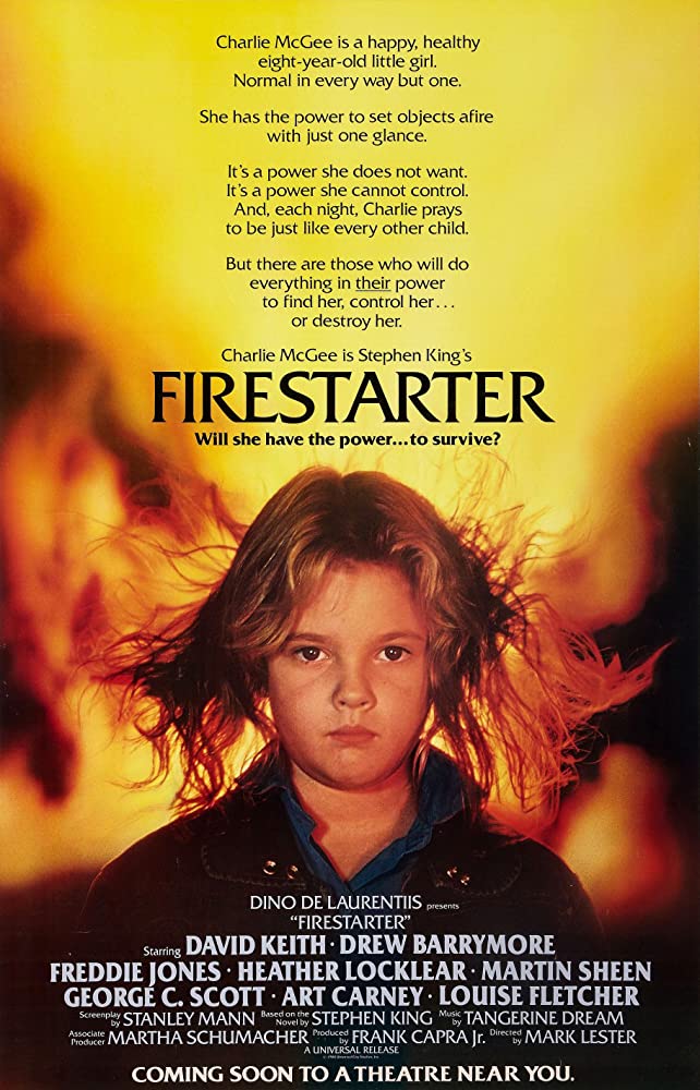 Book Junkie "Firestarter" released 1984