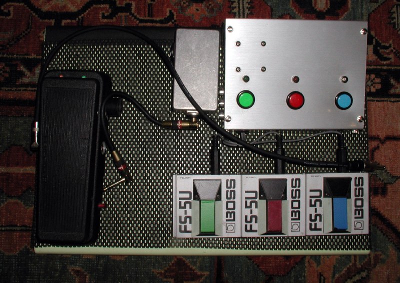 Pedalboard e SetUp SetUp de Eric Clapton