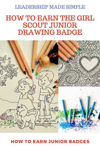 How to Earn the Girl Scout Junior Drawing Badge