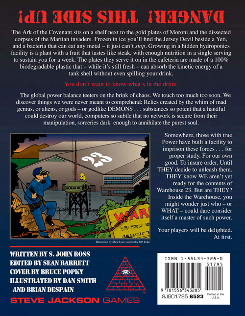 I thought I'd put it upside down for a second