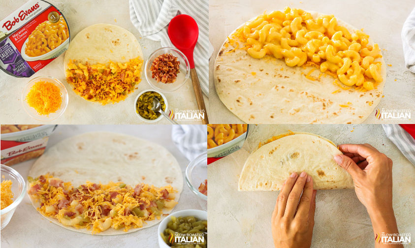 Mac and Cheese Quesadillas + Video