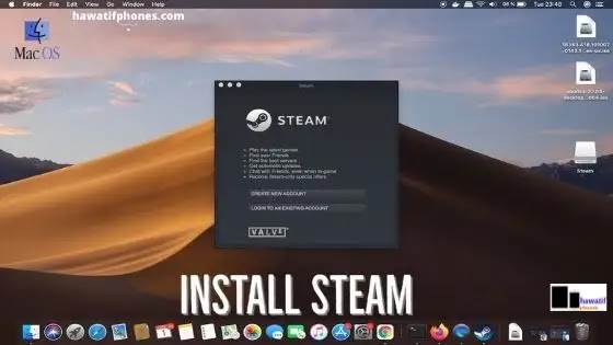 تنزيل Steam Mac (Apple)