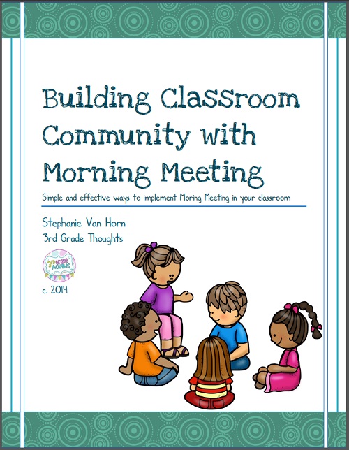 Morning Meeting: Updated Packet | 3rd Grade Thoughts | Bloglovin’
