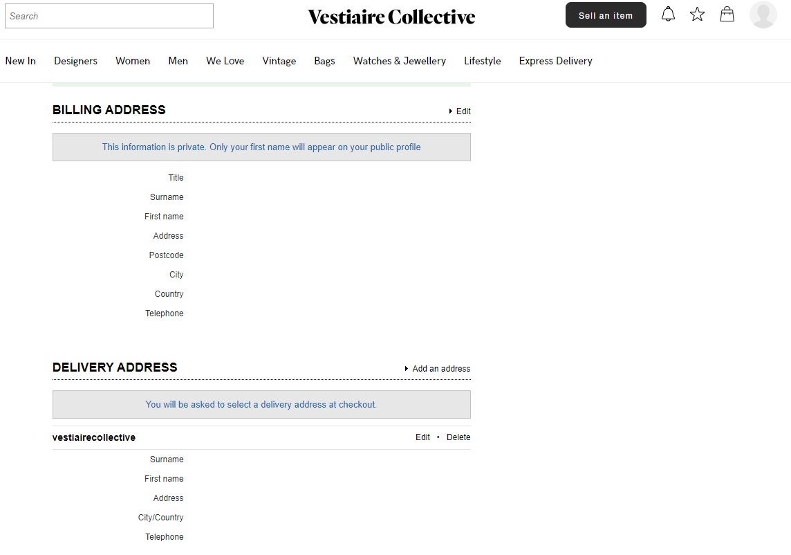 Vestiaire Collective ( ヴェスティエール コレクティブ ) の登録方法、利用方法-日常生活の雑多ブログ