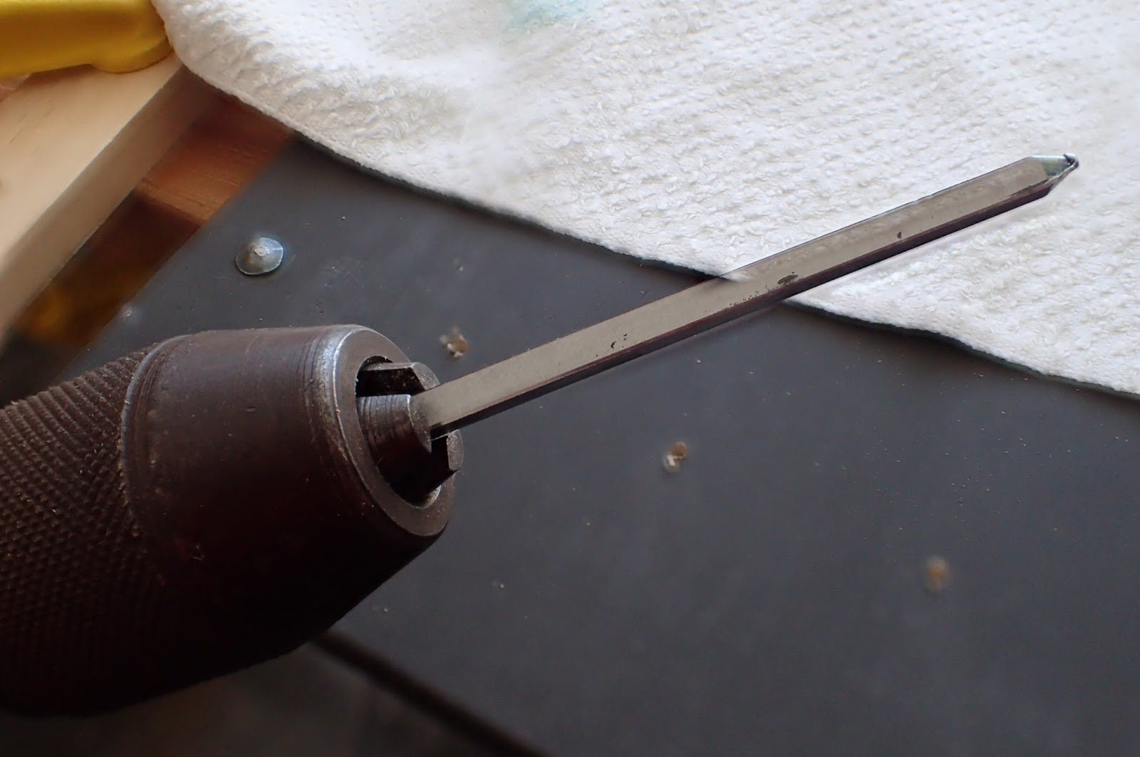 Toolerable HomeMade Tapered Bit for Pilot Holes