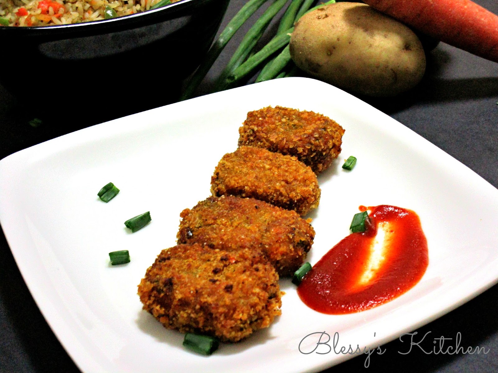 Blessy's Kitchen Veg Nuggets