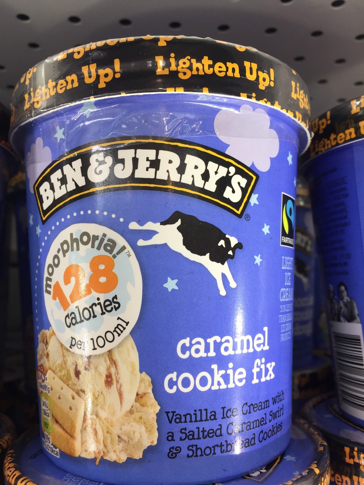 Ben & Jerry's Moophphoria Light Ice Creams, M&Ms Peanut Ice Cream (UK)