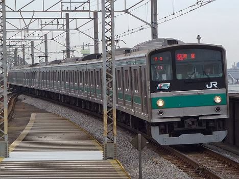 埼京線 通勤快速 新宿行き1 205系