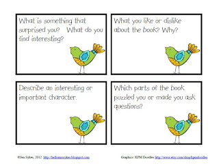 Here's a chart I made to help my green beans remember basic expectations when Responding to Reading. Blog post from Hello Mrs Sykes.