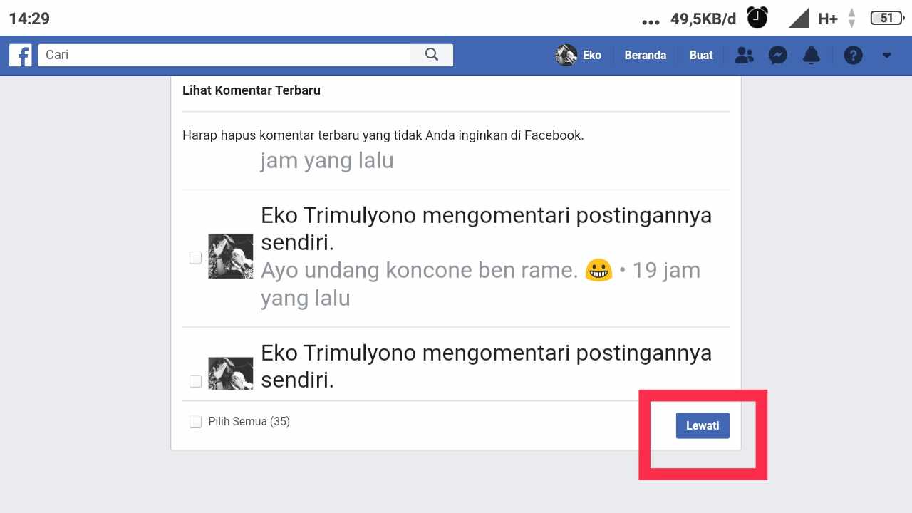 Cara membatalkan pertemanan di Facebook secara Massal