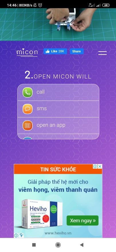 Micon: Sửa đổi và tùy chỉnh biểu tượng trên điện thoại của bạn với Micon. Tạo ra một điện thoại độc đáo và tiện dụng, tận dụng tối đa tính linh hoạt của thiết bị của bạn.