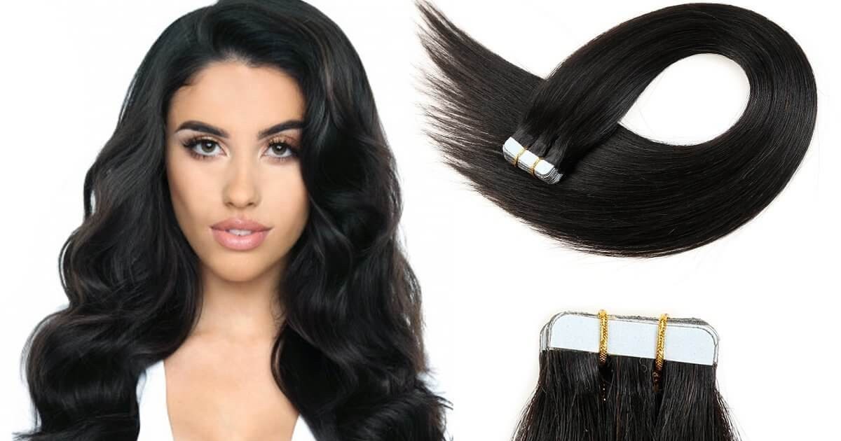 Tape extensions the new hit in hairstyles Thingamyjic