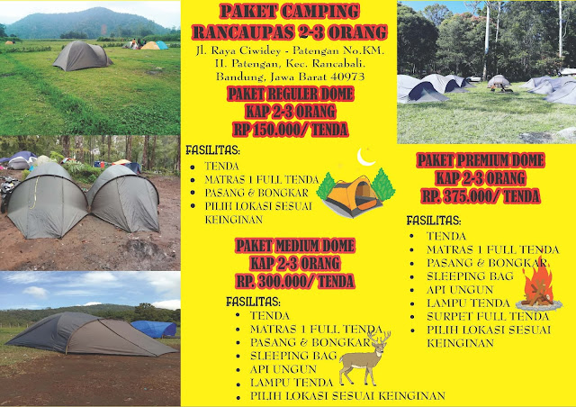 Paket Camping Ranca Upas Termurah