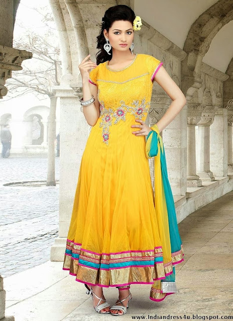 Beautiful Indian Newest Wedding Dresses 2013 - Beautiful Indian Dresses