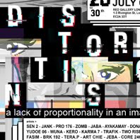 6/07/2016 Distortions / Red Gallery / Group Show / London 2016