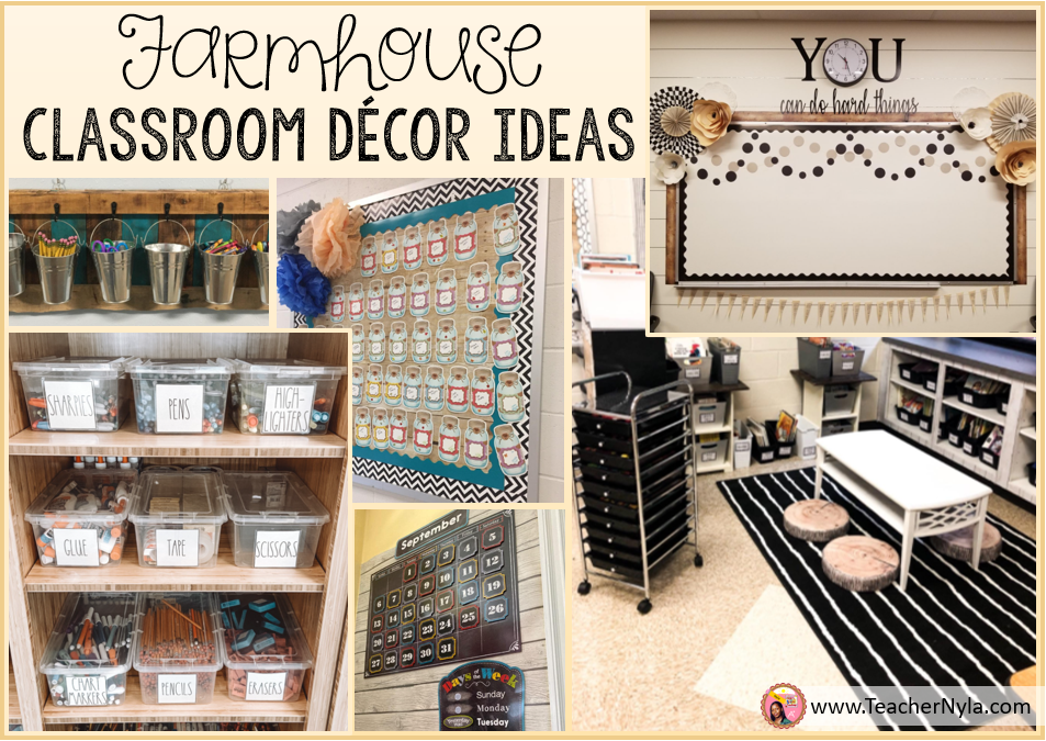 Nyla's Crafty Teaching Farmhouse Classroom Theme Ideas