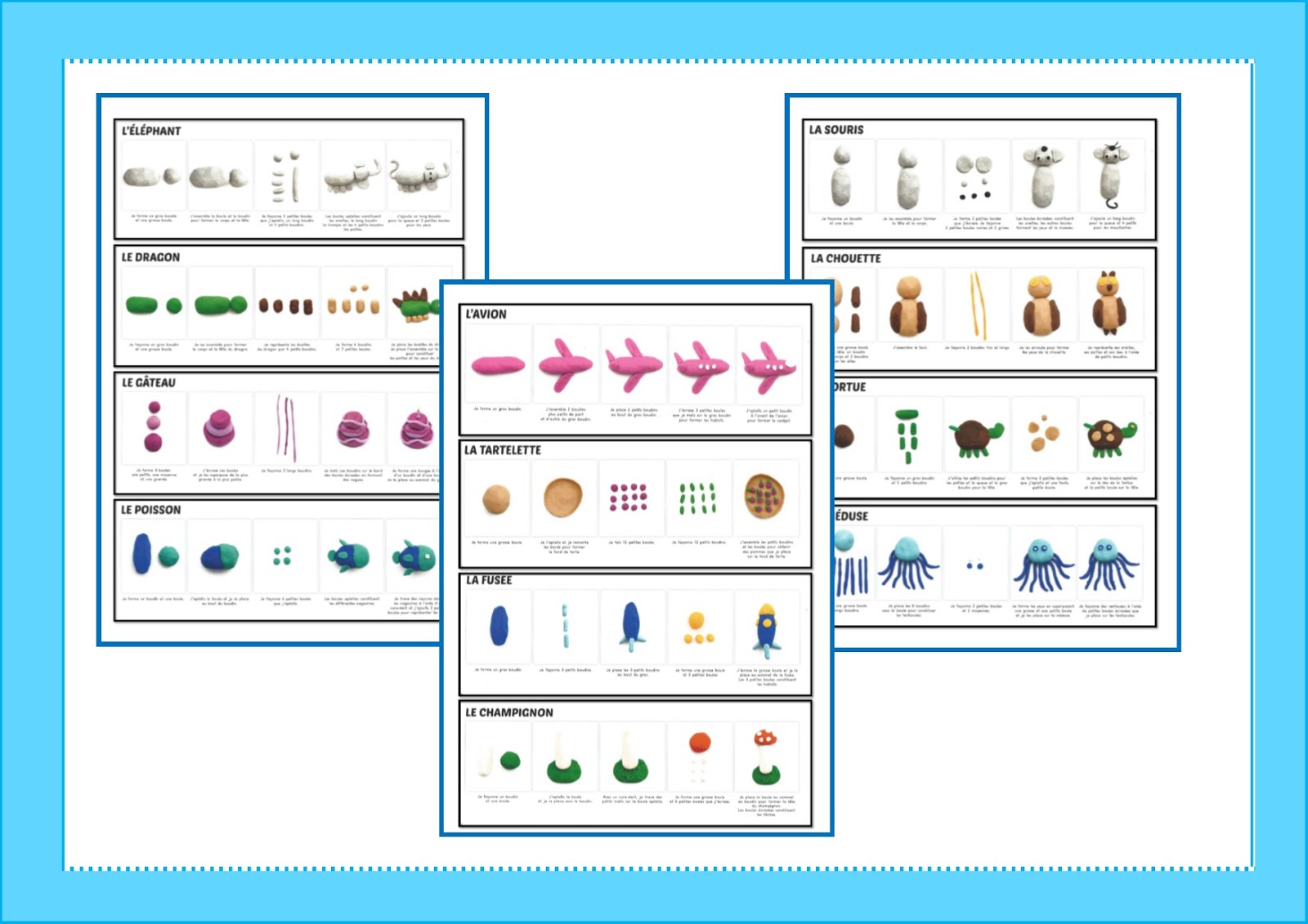 Chez Maicresse Karine: Brevet Pâte à Modeler GS