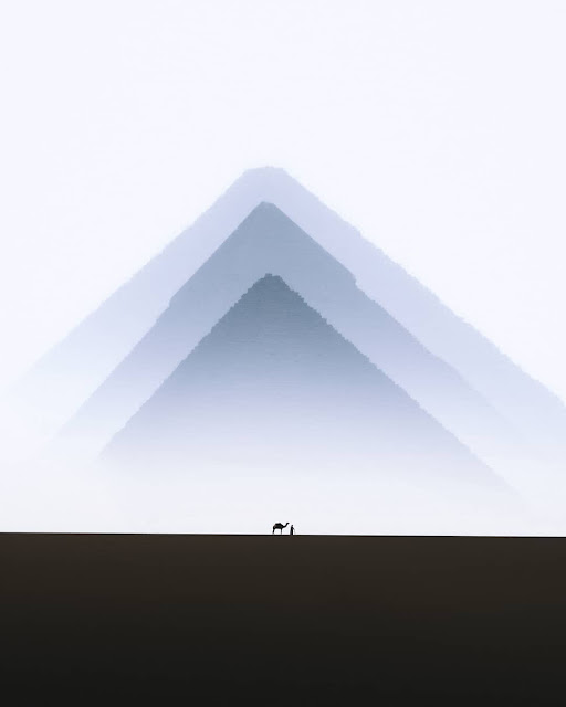 Photographer Karim Amr  and  The Great Pyramids of Egypt