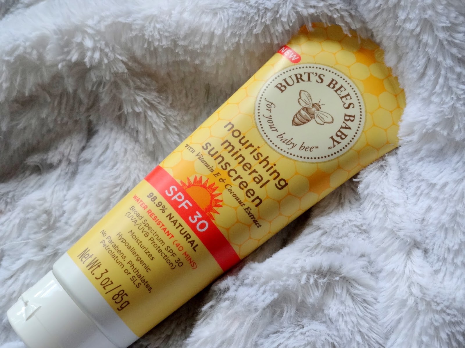 burt's bees nourishing mineral sunscreen