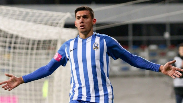 Albanian striker Myrto Uzuni scores two goals in Zagreb in an important win