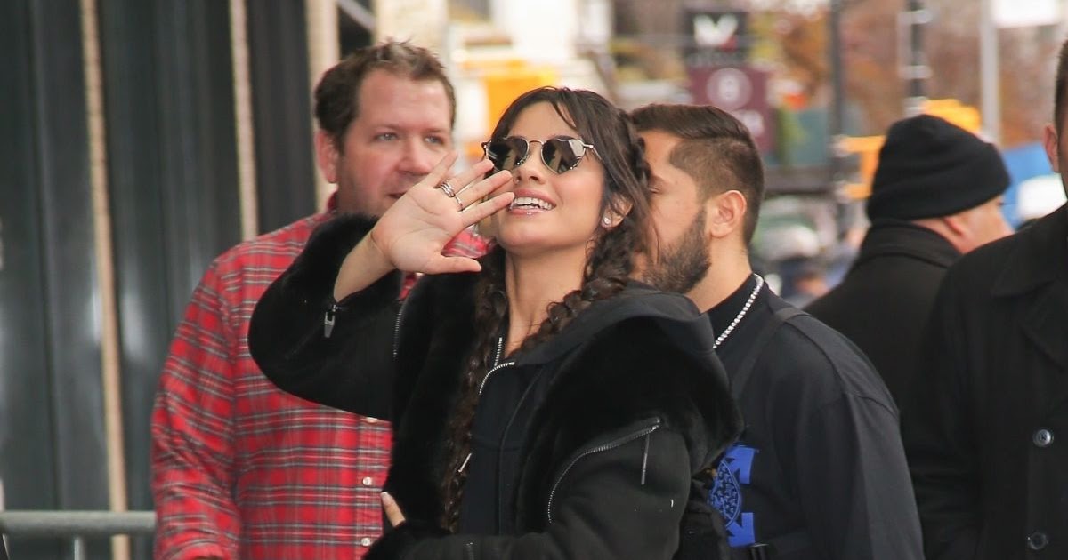 Camila Cabello Arrives at Her Album Pop-up Store Apperance in New York