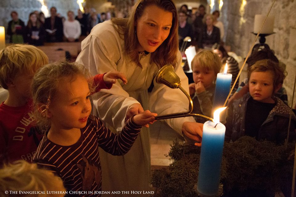 Advent Candle Lighting Prayers from Jerusalem