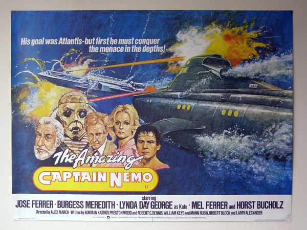 Falando em Série - Pilotos Rejeitados: O FANTÁSTICO CAPITÃO NEMO (1978)