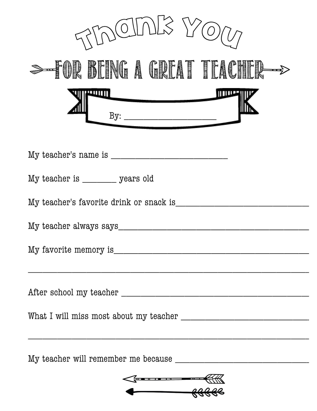 free-teacher-questionnaire