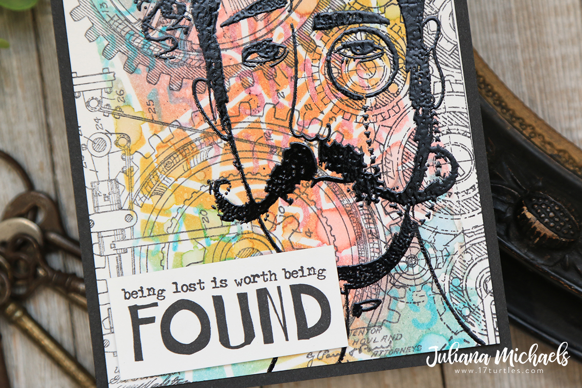 Tim Holtz Visual Artistry Clear Stamps - The Journey Collection 10 Stamp Set For Card Making & Scrapbooking