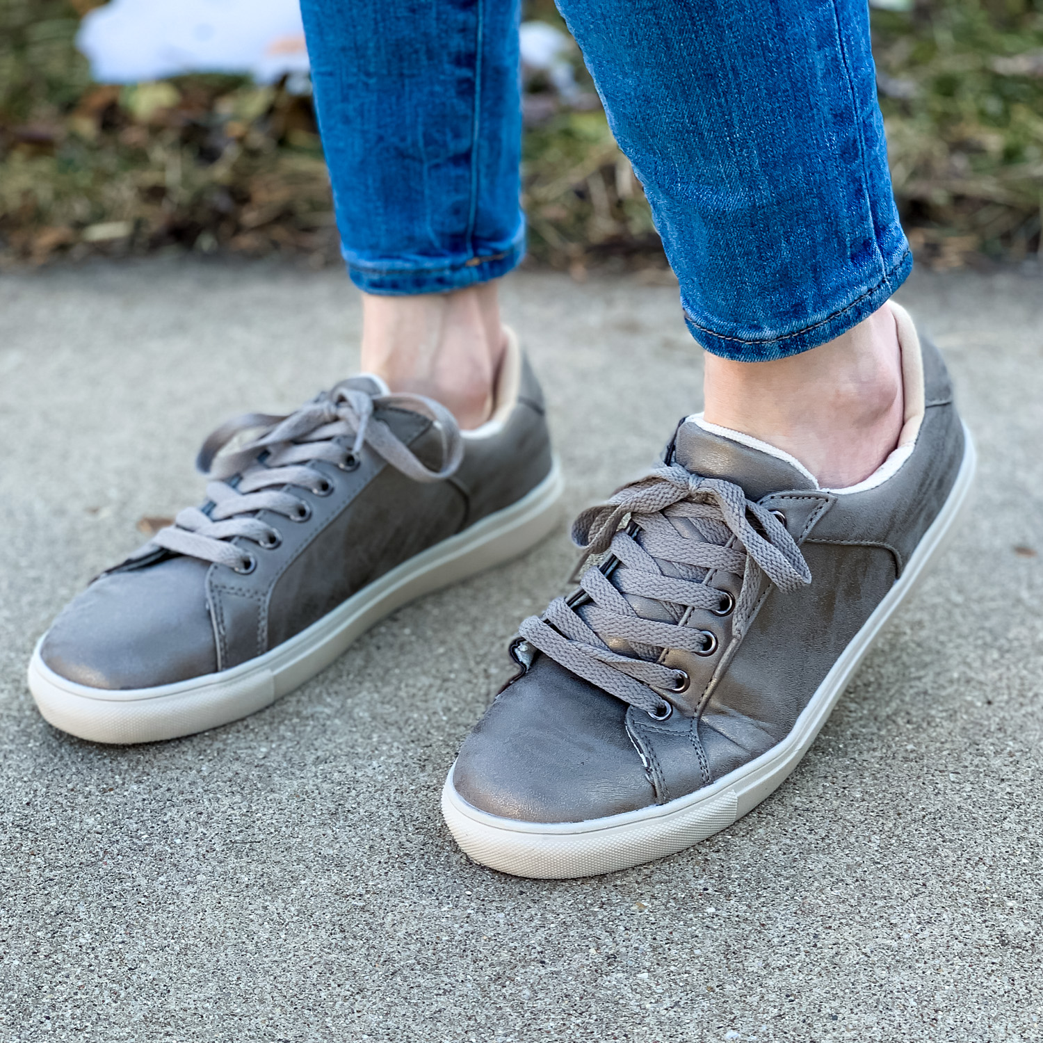 womens metallic sneakers