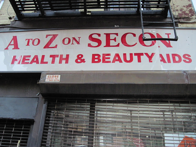 A health and beauty store in New York.