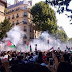 الجزائريون يشعلون باريس تضامنا مع غزة