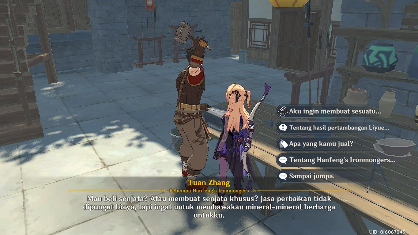 Cara Membuat Shortcut Makanan NRE (Menu 30) - Genshin Impact